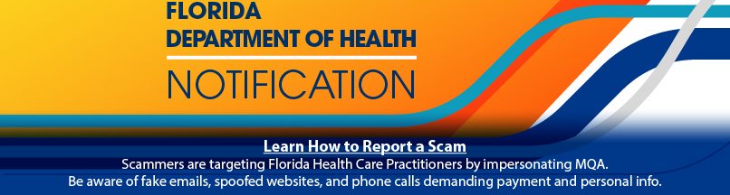 Florida DOH Notification: Learn How to Report a Scam
