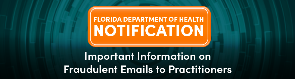 Important Information on Fraudulent Emails to Practitioners